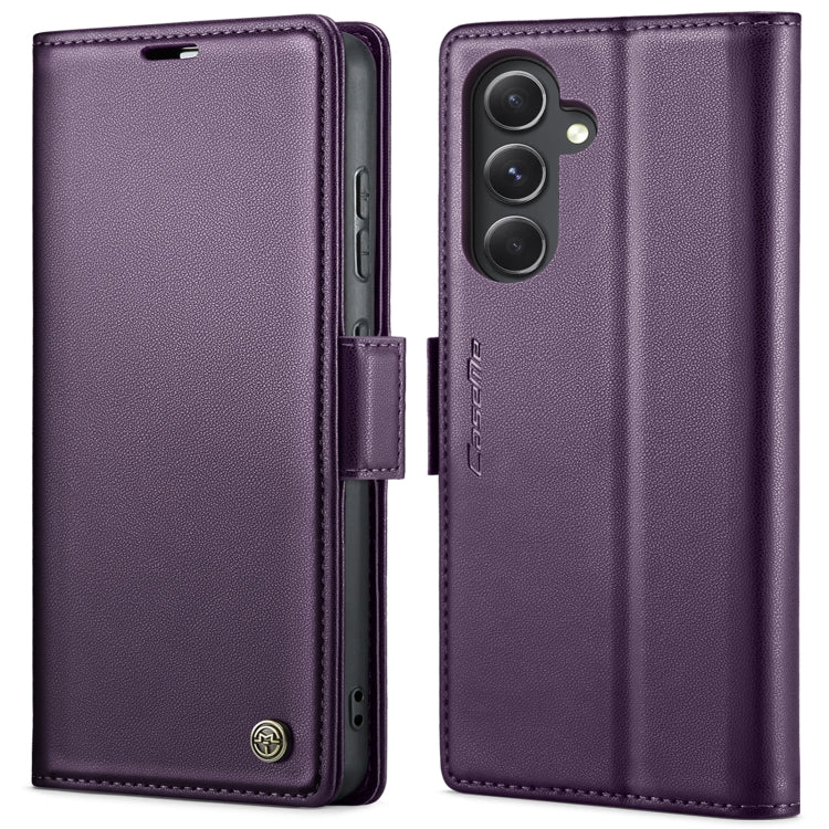 CaseMe 023 Butterfly Buckle Litchi Texture RFID Anti-theft Leather Phone Case