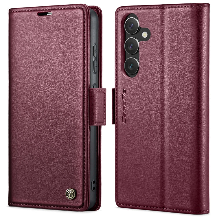 CaseMe 023 Butterfly Buckle Litchi Texture RFID Anti-theft Leather Phone Case