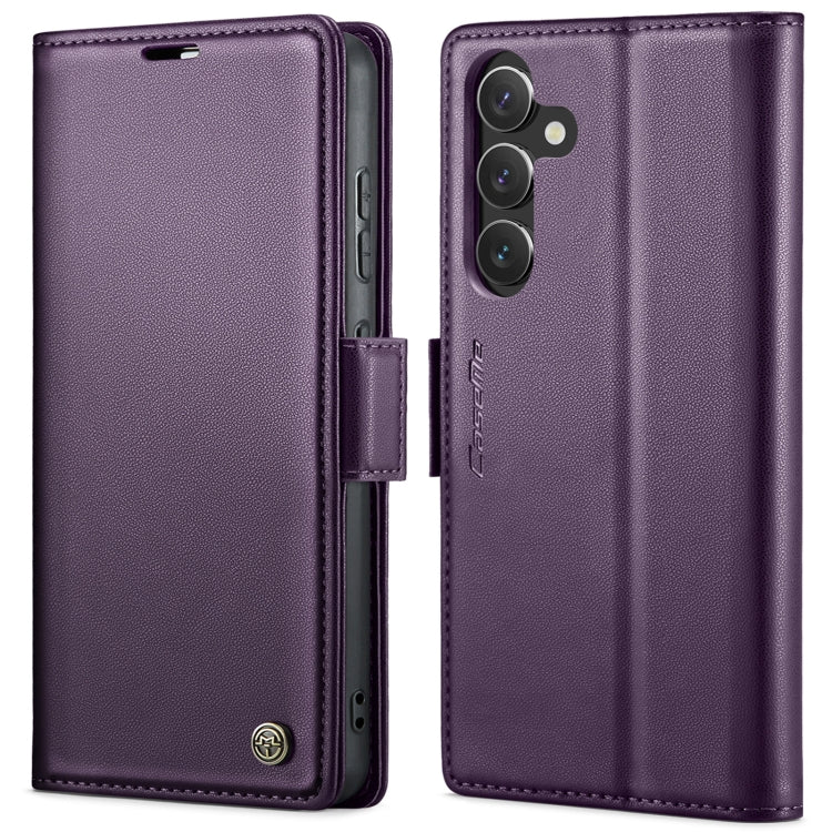 CaseMe 023 Butterfly Buckle Litchi Texture RFID Anti-theft Leather Phone Case