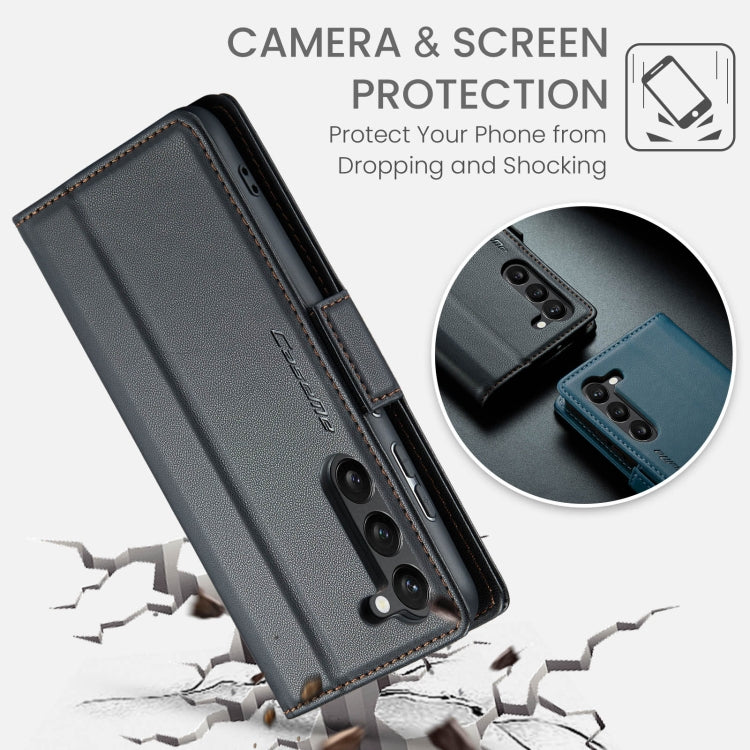CaseMe 023 Butterfly Buckle Litchi Texture RFID Anti-theft Leather Phone Case