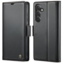 CaseMe 023 Butterfly Buckle Litchi Texture RFID Anti-theft Leather Phone Case