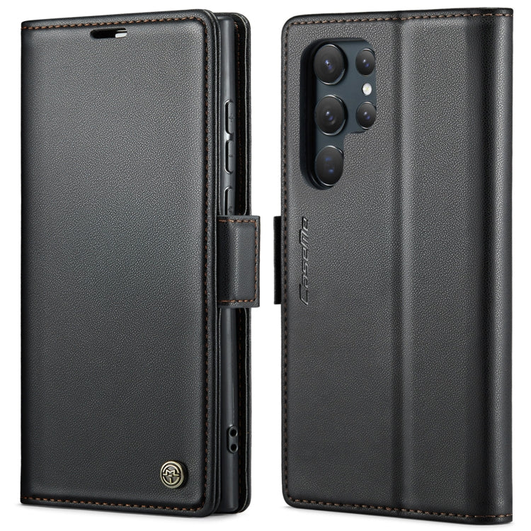CaseMe 023 Butterfly Buckle Litchi Texture RFID Anti-theft Leather Phone Case