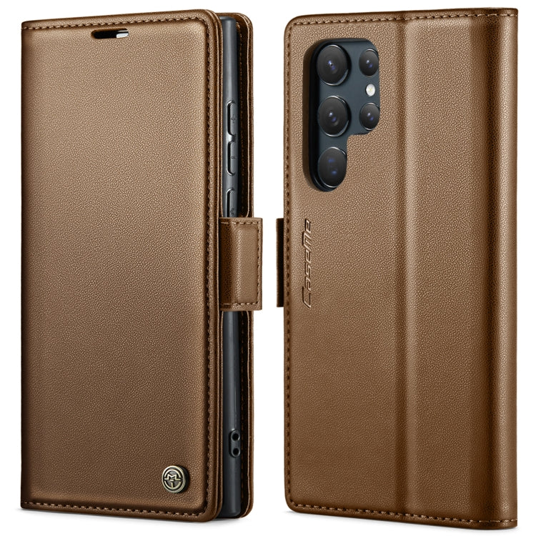 CaseMe 023 Butterfly Buckle Litchi Texture RFID Anti-theft Leather Phone Case