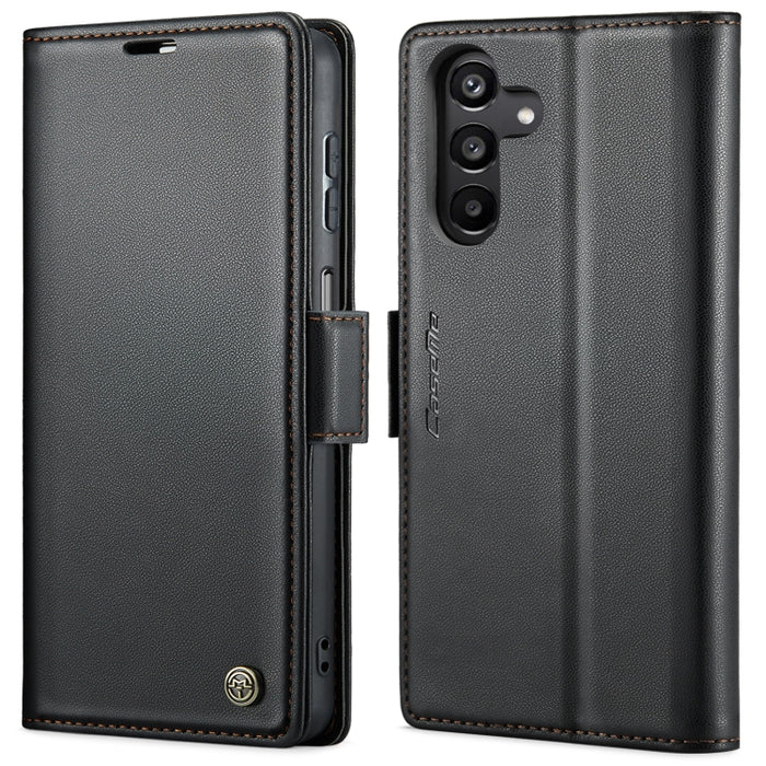 CaseMe 023 Butterfly Buckle Litchi Texture RFID Anti-theft Leather Phone Case, For Samsung Galaxy A15 4G/5G, For Samsung Galaxy A55, For Samsung Galaxy A35 5G, For Samsung Galaxy S24 Ultra