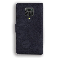 Embossed Sunflower Pattern Horizontal Flip PU Leather Case with Holder & Card Slots & Wallet & Lanyard, For Xiaomi Redmi Note 9 Pro Max, For Xiaomi Mi CC9 Pro / Mi Note 10 / Mi Note 10 Pro, For Huawei Mate 30 Pro