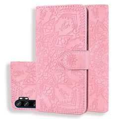 Embossed Sunflower Pattern Horizontal Flip PU Leather Case with Holder & Card Slots & Wallet & Lanyard, For Xiaomi Redmi Note 9s, For  Xiaomi Redmi Note 9 Pro, For Xiaomi Redmi Note 9 Pro Max, For Xiaomi Mi CC9 Pro / Mi Note 10 / Mi Note 10 Pro