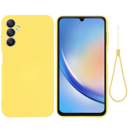 Pure Color Liquid Silicone Shockproof Phone Case, For Samsung Galaxy M54 5G / F54 5G, For Samsung Galaxy A25 5G, For Samsung Galaxy F14 5G
