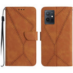 For vivo Y75 5G Global / Brown