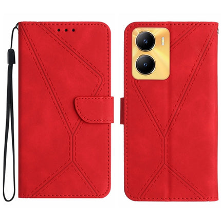 Stitching Embossed Leather Phone Case, For vivo Y56 5G Global, For vivo Y02S Global / Y16 4G Global, For vivo Y77E 5G, For vivo Y77 5G Global / Y22S 4G Global