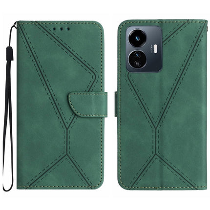 Stitching Embossed Leather Phone Case, For vivo Y56 5G Global, For vivo Y02S Global / Y16 4G Global, For vivo Y77E 5G, For vivo Y77 5G Global / Y22S 4G Global