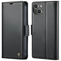 CaseMe 023 Butterfly Buckle Litchi Texture RFID Anti-Diebstahl Leder-Telefonhülle, Für iPhone 15 Pro Max, Für iPhone 14, Für iPhone 14 Plus, Für iPhone 15 Pro, Für iPhone 15 Plus