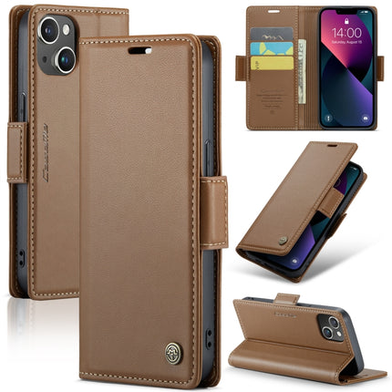 CaseMe 023 Butterfly Buckle Litchi Texture RFID Anti-Diebstahl Leder-Telefonhülle, Für iPhone 15 Pro Max, Für iPhone 14, Für iPhone 14 Plus, Für iPhone 15 Pro, Für iPhone 15 Plus