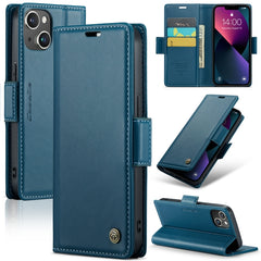 CaseMe 023 Butterfly Buckle Litchi Texture RFID Anti-Diebstahl Leder-Telefonhülle, Für iPhone 15 Pro Max, Für iPhone 14, Für iPhone 14 Plus, Für iPhone 15 Pro, Für iPhone 15 Plus