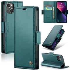 Funda de cuero antirrobo con textura de lichi y hebilla de mariposa CaseMe 023 para iPhone 13 Pro, iPhone 13 Pro Max, iPhone 12/12 Pro, iPhone 12 Pro Max, iPhone 12 mini
