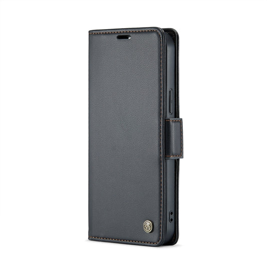 Funda para teléfono con textura de lichi y hebilla de mariposa, antirrobo RFID, CaseMe 023, para iPhone 11, para iPhone 11 Pro, para iPhone 11 Pro Max, para iPhone XS Max, para iPhone XS