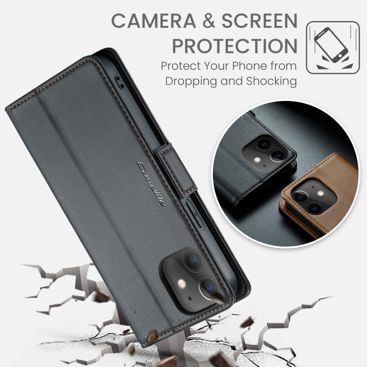 CaseMe 023 Butterfly Buckle Litchi Texture RFID Anti-theft Leather Phone Case