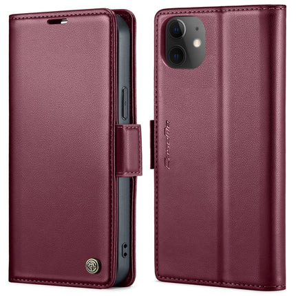 Funda para teléfono con textura de lichi y hebilla de mariposa, antirrobo RFID, CaseMe 023, para iPhone 11, para iPhone 11 Pro, para iPhone 11 Pro Max, para iPhone XS Max, para iPhone XS