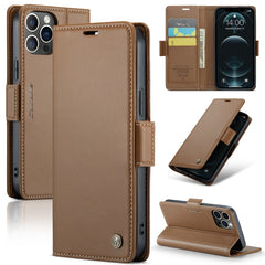 CaseMe 023 Butterfly Buckle Litchi Texture RFID Anti-Diebstahl Leder-Telefonhülle, Für iPhone 11, Für iPhone 11 Pro, Für iPhone 11 Pro Max, Für iPhone XS Max, Für iPhone XS