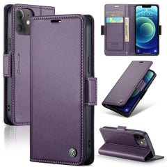 CaseMe 023 Butterfly Buckle Litchi Texture RFID Anti-Diebstahl Leder-Telefonhülle, Für iPhone 11, Für iPhone 11 Pro, Für iPhone 11 Pro Max, Für iPhone XS Max, Für iPhone XS