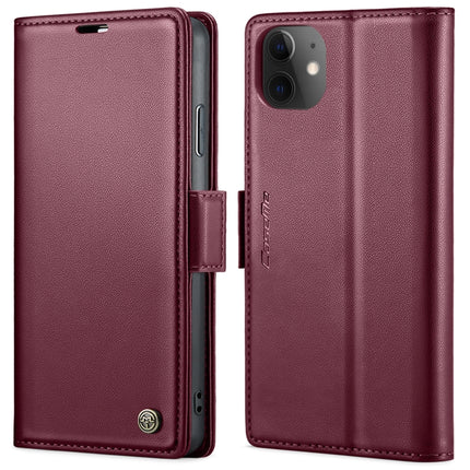 Funda para teléfono con textura de lichi y hebilla de mariposa, antirrobo RFID, CaseMe 023, para iPhone 11, para iPhone 11 Pro, para iPhone 11 Pro Max, para iPhone XS Max, para iPhone XS