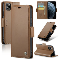 CaseMe 023 Butterfly Buckle Litchi Texture RFID Anti-theft Leather Phone Case, For iPhone 11, For iPhone 11 Pro, For iPhone 11 Pro Max, For iPhone XS Max, For iPhone XS