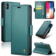 CaseMe 023 Butterfly Buckle Litchi Texture RFID Anti-Diebstahl-Leder-Telefonhülle, für iPhone XR, für iPhone SE 2022/SE 2020/6/7/8, für iPhone 6 Plus/7 Plus/8 Plus