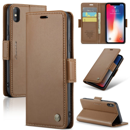 CaseMe 023 Butterfly Buckle Litchi Texture RFID Anti-theft Leather Phone Case, For iPhone 11 Pro, For iPhone 11 Pro Max, For iPhone XS Max, For iPhone XS