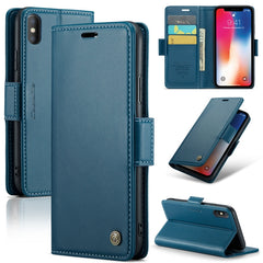 CaseMe 023 Butterfly Buckle Litchi Texture RFID Anti-Diebstahl-Leder-Telefonhülle, für iPhone XR, für iPhone SE 2022/SE 2020/6/7/8, für iPhone 6 Plus/7 Plus/8 Plus
