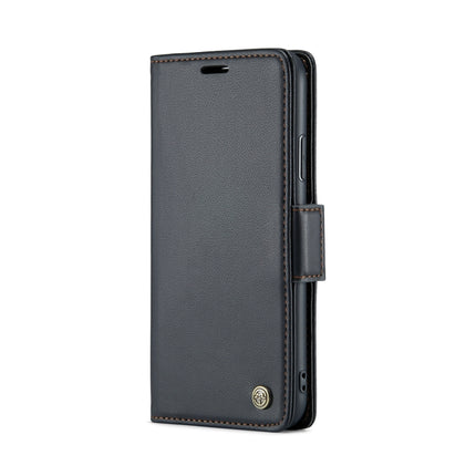 CaseMe 023 Butterfly Buckle Litchi Texture RFID Anti-theft Leather Phone Case, For iPhone XR, For iPhone SE 2022/SE 2020/6/7/8, For iPhone 6 Plus/7 Plus/8 Plus