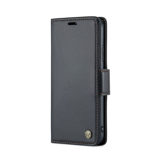 CaseMe 023 Butterfly Buckle Litchi Texture RFID Anti-theft Leather Phone Case, For iPhone XR, For iPhone SE 2022/SE 2020/6/7/8, For iPhone 6 Plus/7 Plus/8 Plus