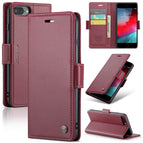 For iPhone 6 Plus/7 Plus/8 Plus / Wine Red
