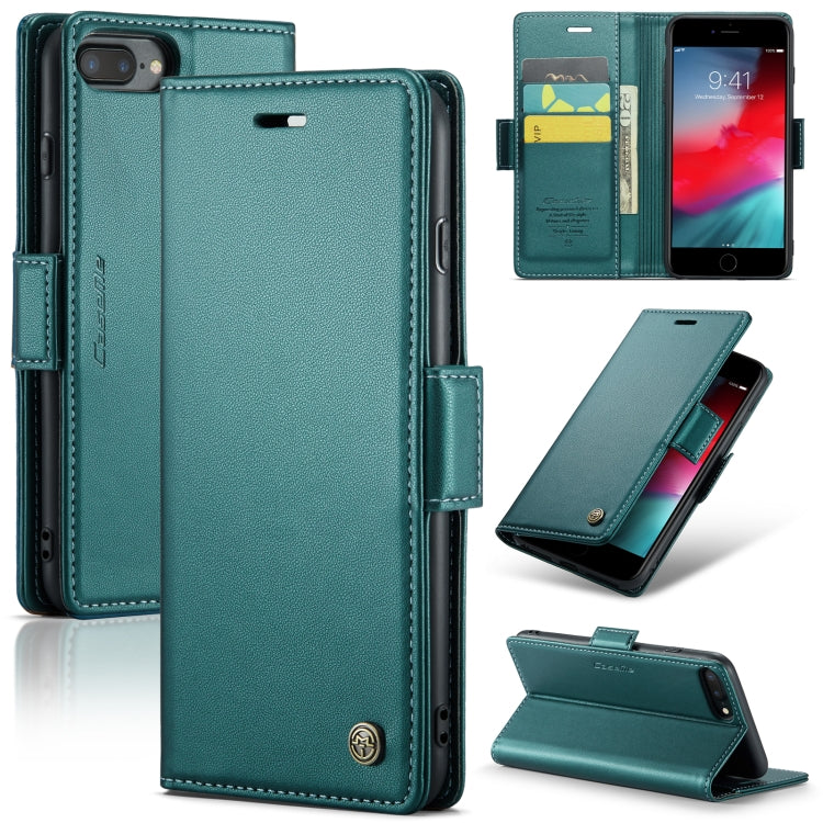 CaseMe 023 Butterfly Buckle Litchi Texture RFID Anti-theft Leather Phone Case