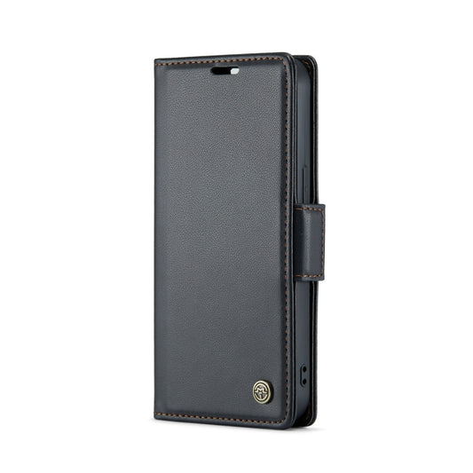 Funda para teléfono CaseMe 023 con textura de lichi y hebilla de mariposa, antirrobo RFID, para iPhone 14 Pro, para iPhone 14 Pro Max, para iPhone 15, para iPhone 13, para iPhone 13 mini