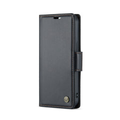 CaseMe 023 Butterfly Buckle Litchi Texture RFID Anti-Diebstahl Leder-Telefonhülle, Für iPhone 14 Pro, Für iPhone 14 Pro Max, Für iPhone 15, Für iPhone 13, Für iPhone 13 mini