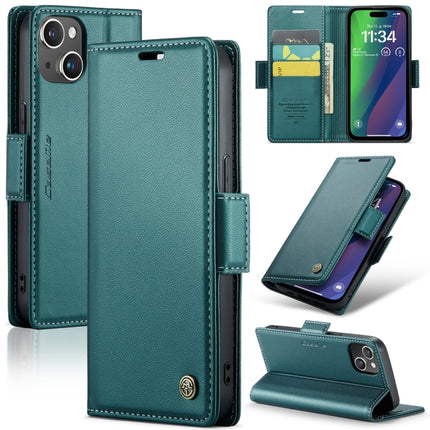 CaseMe 023 Butterfly Buckle Litchi Texture RFID Anti-Diebstahl Leder-Telefonhülle, Für iPhone 14 Pro, Für iPhone 14 Pro Max, Für iPhone 15, Für iPhone 13, Für iPhone 13 mini