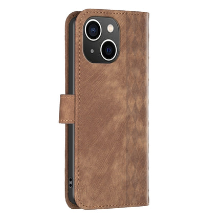 Plaid Embossed Leather Phone Case, For iPhone 15 Plus, For iPhone 11 Pro, For iPhone 11 Pro Max, For iPhone X / XS