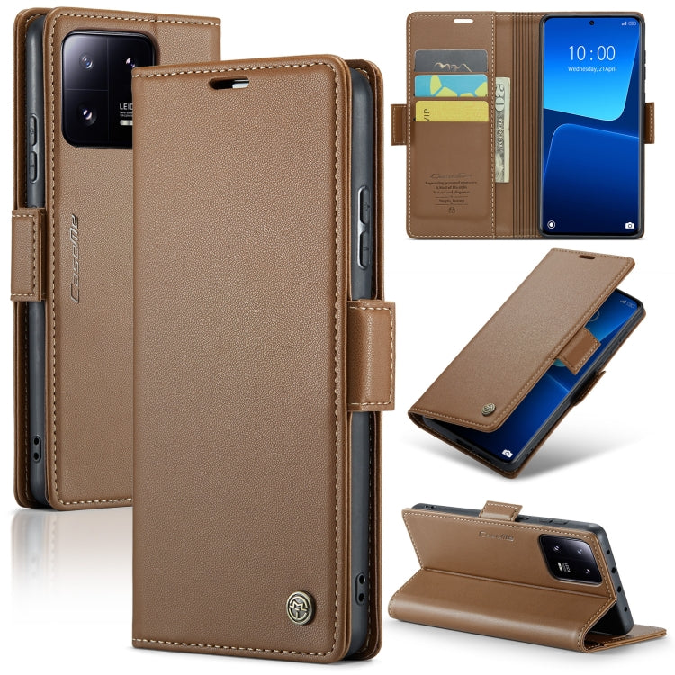 CaseMe 023 Butterfly Buckle Litchi Texture RFID Anti-theft Leather Phone Case