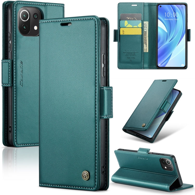 CaseMe 023 Butterfly Buckle Litchi Texture RFID Anti-theft Leather Phone Case