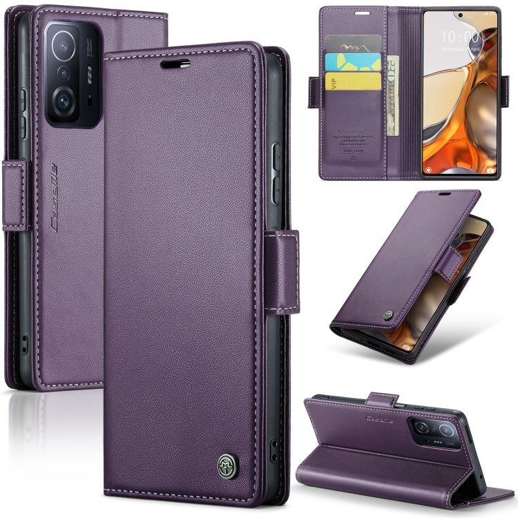 CaseMe 023 Butterfly Buckle Litchi Texture RFID Anti-theft Leather Phone Case