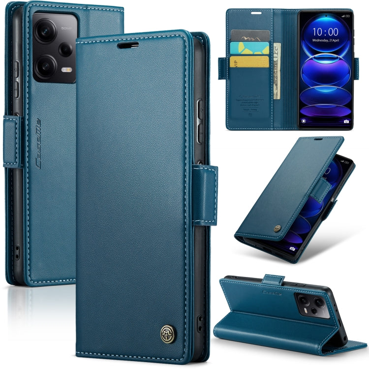 CaseMe 023 Butterfly Buckle Litchi Texture RFID Anti-theft Leather Phone Case