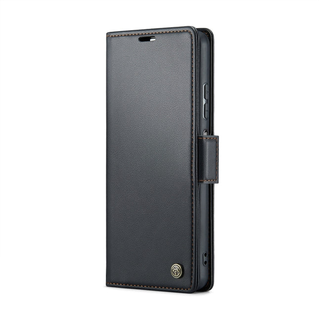 CaseMe 023 Butterfly Buckle Litchi Texture RFID Anti-theft Leather Phone Case, For Xiaomi Redmi Note 10 4G/Note 10S, For Xiaomi Redmi Note 10 Pro Max, For Xiaomi Mi 10T 5G／10T Pro 5G, For Xiaomi Redmi Note 9S/Note 9 Pro/Note 9 Pro Max