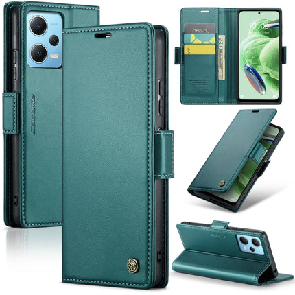 CaseMe 023 Butterfly Buckle Litchi Texture RFID Anti-theft Leather Phone Case