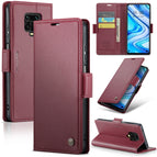 For Xiaomi Redmi Note 9S/Note 9 Pro/Note 9 Pro Max / Wine Red