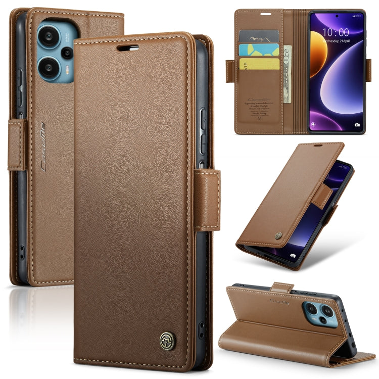 CaseMe 023 Butterfly Buckle Litchi Texture RFID Anti-theft Leather Phone Case