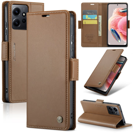 CaseMe 023 Butterfly Buckle Litchi Texture RFID Anti-theft Leather Phone Case
