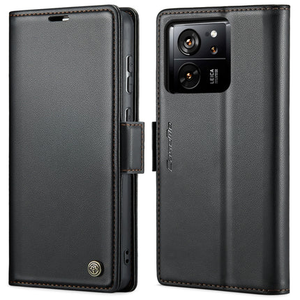 CaseMe 023 Butterfly Buckle Litchi Texture RFID Anti-theft Leather Phone Case