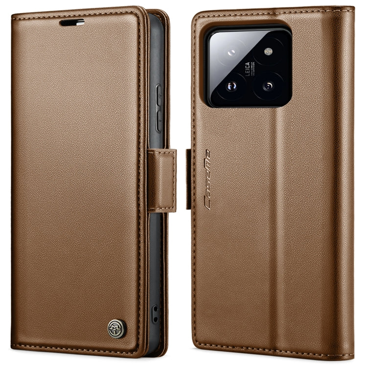 CaseMe 023 Butterfly Buckle Litchi Texture RFID Anti-theft Leather Phone Case