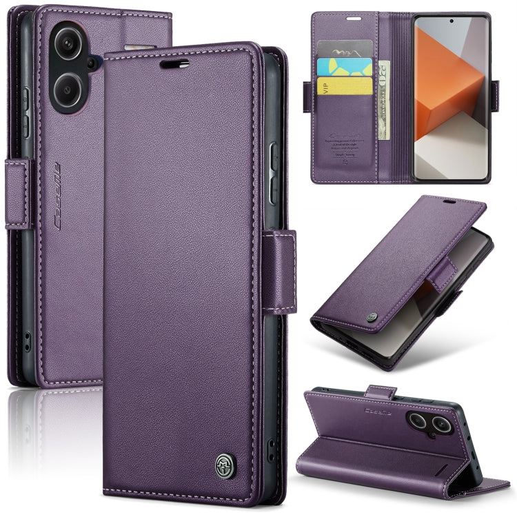 CaseMe 023 Butterfly Buckle Litchi Texture RFID Anti-theft Leather Phone Case