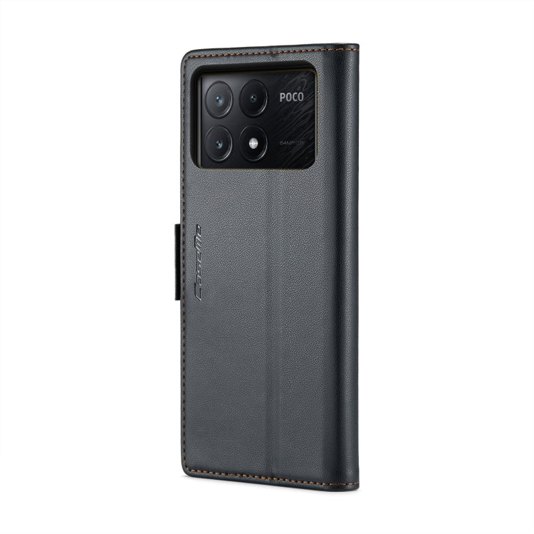 CaseMe 023 Butterfly Buckle Litchi Texture RFID Anti-theft Leather Phone Case