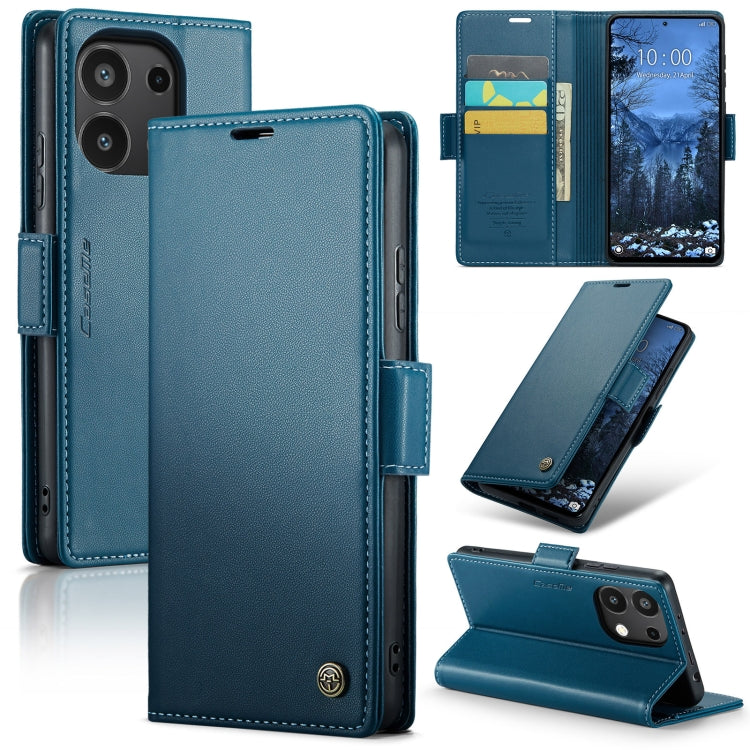 CaseMe 023 Butterfly Buckle Litchi Texture RFID Anti-theft Leather Phone Case